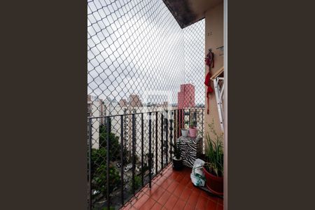 Varanda da Sala de apartamento à venda com 2 quartos, 52m² em Jardim Umarizal, São Paulo