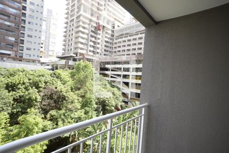 varanda de kitnet/studio para alugar com 1 quarto, 27m² em Vila Mariana, São Paulo