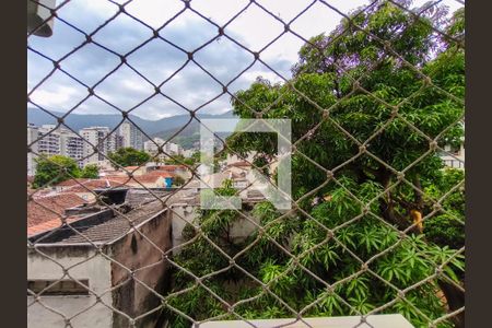 Vista da Sala de apartamento à venda com 2 quartos, 63m² em Tijuca, Rio de Janeiro