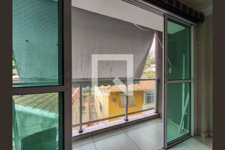 Varanda da Sala de apartamento à venda com 2 quartos, 63m² em Tijuca, Rio de Janeiro