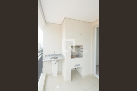 Varanda gourmet de apartamento à venda com 2 quartos, 58m² em Vila Goncalves, São Bernardo do Campo