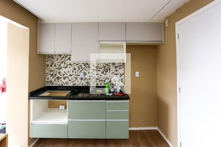 Sala/Cozinha de apartamento à venda com 2 quartos, 30m² em Jardim Monte Kemel, São Paulo