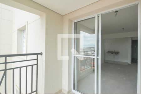 Varanda gourmet de apartamento à venda com 2 quartos, 58m² em Vila Goncalves, São Bernardo do Campo