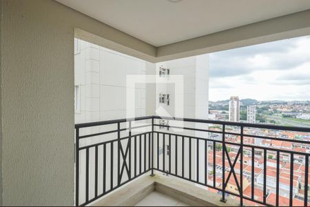 Varanda gourmet de apartamento à venda com 2 quartos, 58m² em Vila Goncalves, São Bernardo do Campo