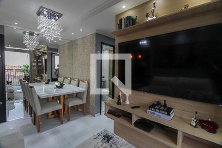 Sala de apartamento à venda com 2 quartos, 49m² em Vila Antonieta, São Paulo