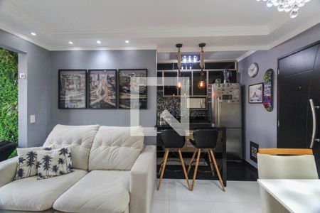 Sala de apartamento à venda com 2 quartos, 49m² em Vila Antonieta, São Paulo