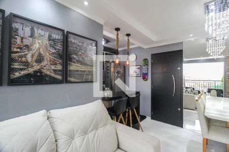 Sala de apartamento à venda com 2 quartos, 49m² em Vila Antonieta, São Paulo