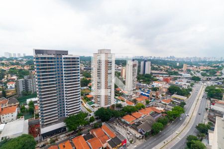 Vista da Sacada de apartamento à venda com 1 quarto, 56m² em Vila Mascote, São Paulo