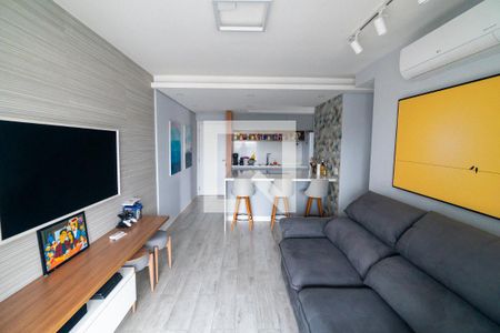 Sala de apartamento à venda com 1 quarto, 56m² em Vila Mascote, São Paulo