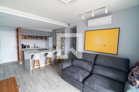 Sala de apartamento à venda com 1 quarto, 56m² em Vila Mascote, São Paulo