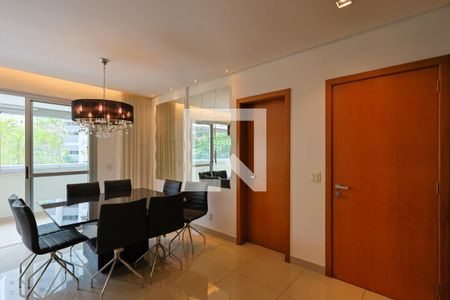 Sala de apartamento para alugar com 3 quartos, 115m² em Vila da Serra, Nova Lima