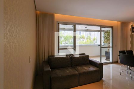 Sala de apartamento para alugar com 3 quartos, 115m² em Vila da Serra, Nova Lima