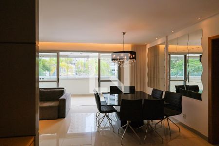 Sala de apartamento para alugar com 3 quartos, 115m² em Vila da Serra, Nova Lima