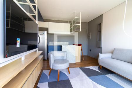 Sala de apartamento para alugar com 1 quarto, 39m² em Cambuí, Campinas