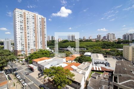 Varanda vista de apartamento para alugar com 1 quarto, 39m² em Cambuí, Campinas