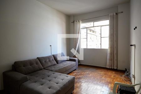 Sala  de apartamento à venda com 3 quartos, 98m² em Centro, Belo Horizonte