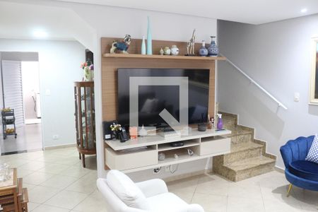 Sala de casa à venda com 3 quartos, 110m² em Santa Maria, São Caetano do Sul