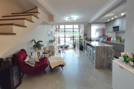 Sala  de apartamento à venda com 1 quarto, 101m² em Jardim Paraíso, Campinas