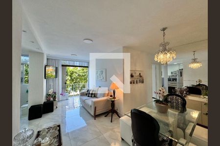 Sala de apartamento para alugar com 2 quartos, 70m² em Barra da Tijuca, Rio de Janeiro