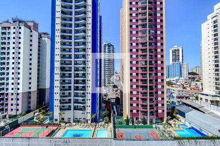 Vista da Varanda de kitnet/studio à venda com 1 quarto, 25m² em Vila Regente Feijó, São Paulo