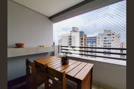 Varanda da Sala de apartamento para alugar com 2 quartos, 93m² em Lourdes, Belo Horizonte