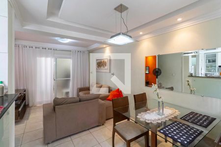 Sala  de casa de condomínio à venda com 3 quartos, 130m² em Castelo, Belo Horizonte