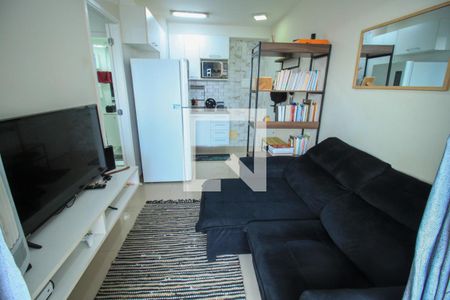 Sala  de apartamento à venda com 1 quarto, 34m² em Mooca, São Paulo