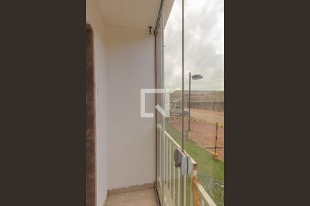 Varanda da Sala de apartamento para alugar com 2 quartos, 52m² em Fátima, Canoas