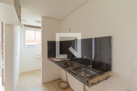 Cozinha e Área de Serviço de apartamento para alugar com 2 quartos, 52m² em Fátima, Canoas