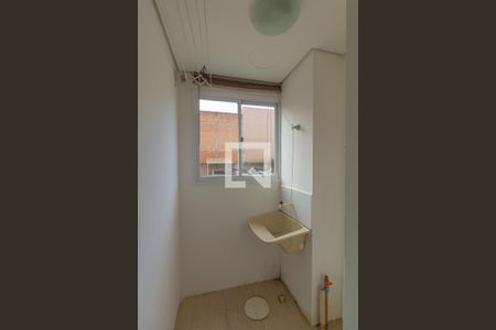 Cozinha e Área de Serviço de apartamento para alugar com 2 quartos, 52m² em Fátima, Canoas