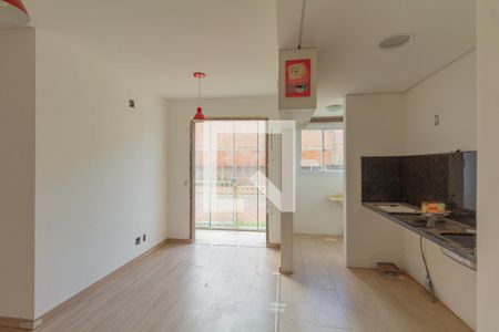 Sala/Cozinha de apartamento para alugar com 2 quartos, 52m² em Fátima, Canoas