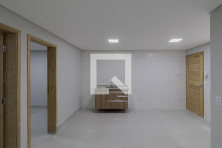 Sala/Cozinha/Área de serviço de casa para alugar com 2 quartos, 42m² em Parque Cisper, São Paulo