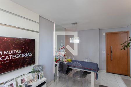 Sala de apartamento à venda com 2 quartos, 59m² em Castelo, Belo Horizonte