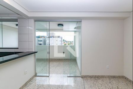 Varanda da Sala de apartamento à venda com 3 quartos, 103m² em Buritis, Belo Horizonte