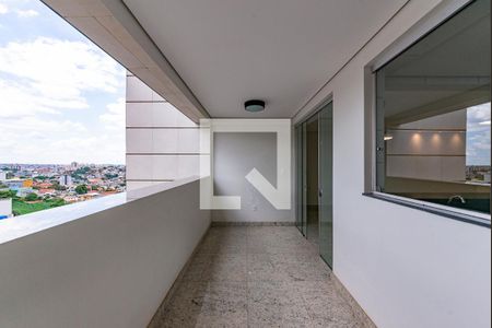 Varanda da Sala de apartamento à venda com 3 quartos, 103m² em Buritis, Belo Horizonte