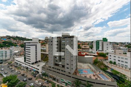 Varanda da Sala de apartamento à venda com 3 quartos, 103m² em Buritis, Belo Horizonte