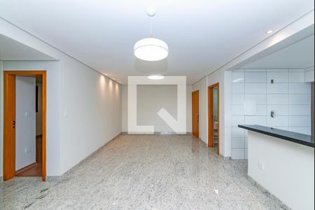 Sala de apartamento à venda com 3 quartos, 103m² em Buritis, Belo Horizonte