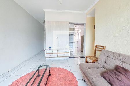 Sala de apartamento para alugar com 2 quartos, 65m² em Loteamento Joao Batista Juliao, Guarujá