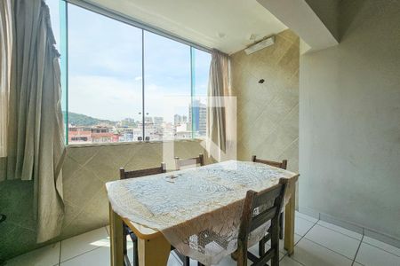 Sala de apartamento para alugar com 2 quartos, 65m² em Loteamento Joao Batista Juliao, Guarujá