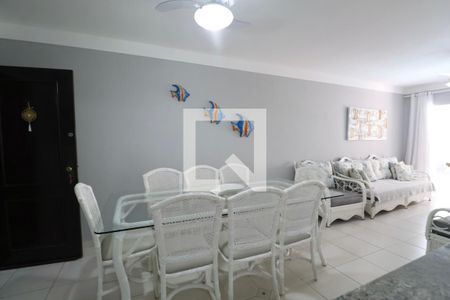 Sala de apartamento para alugar com 2 quartos, 82m² em Jardim Santa Genoveva, Guarujá