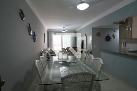 Sala de apartamento para alugar com 2 quartos, 82m² em Jardim Santa Genoveva, Guarujá