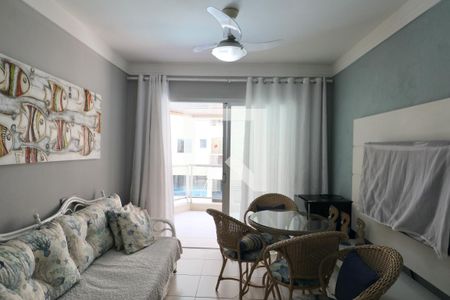 Sala de apartamento para alugar com 2 quartos, 82m² em Jardim Santa Genoveva, Guarujá