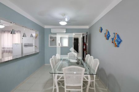 Sala de apartamento para alugar com 2 quartos, 82m² em Jardim Santa Genoveva, Guarujá