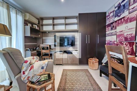 Sala de apartamento à venda com 2 quartos, 87m² em Botafogo, Rio de Janeiro