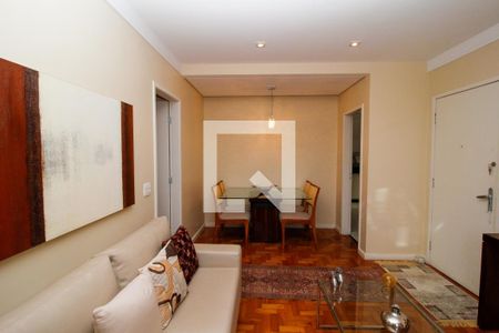 Sala de apartamento à venda com 3 quartos, 137m² em Jardim America, Belo Horizonte