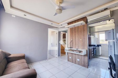 Sala  de apartamento para alugar com 2 quartos, 48m² em Jardim Maria Amelia, Jacareí