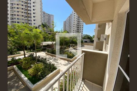 Varanda da Sala de apartamento para alugar com 2 quartos, 60m² em Del Castilho, Rio de Janeiro