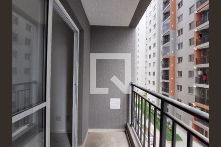 Varanda da Sala de apartamento para alugar com 2 quartos, 37m² em Vila Isa, São Paulo