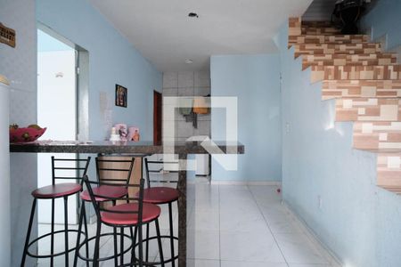 Sala/ Cozinha  de casa para alugar com 2 quartos, 58m² em Vila Silvia, São Paulo