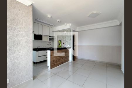 Sala/Cozinha  de apartamento à venda com 2 quartos, 64m² em Vila da Serra, Nova Lima